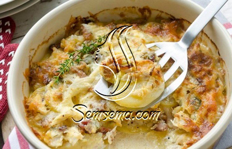 طريقة عمل دجاج بالكريمة والبطاطس