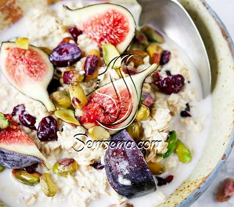 طريقة عمل حلى الشوفان والفواكه