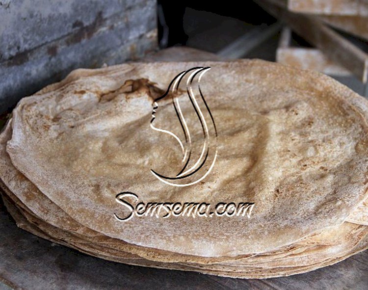 طريقة عمل خبز الصاج للشاورما