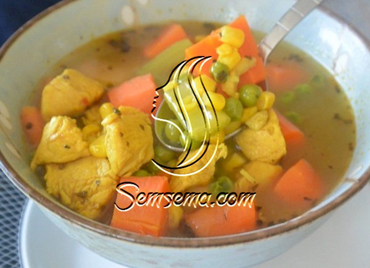 طريقة عمل شوربة الخضار العادية