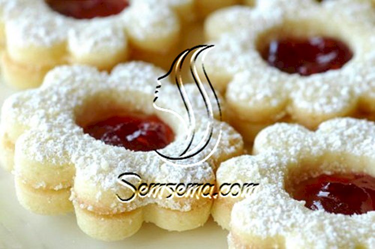 طريقة عمل بسكويت سابليه بالمربى