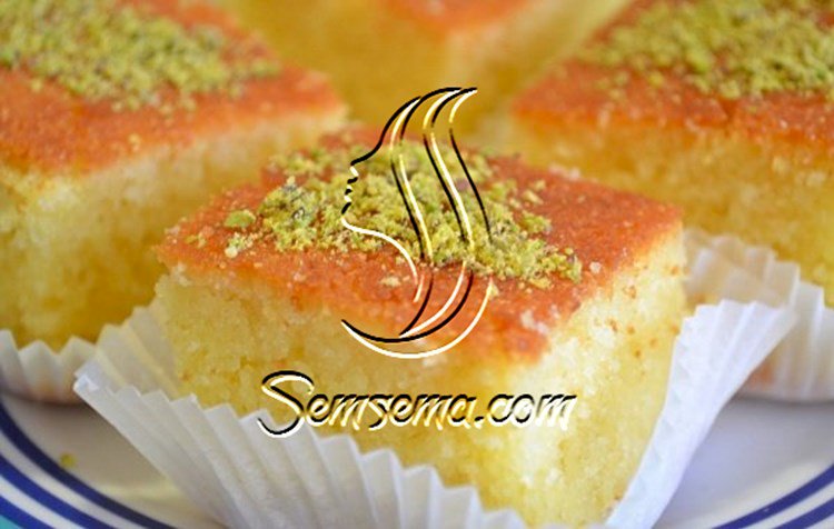 طريقة عمل بسبوسة سهلة بدون بيض