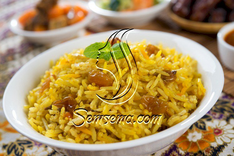كبسة الأرز بالجزر
