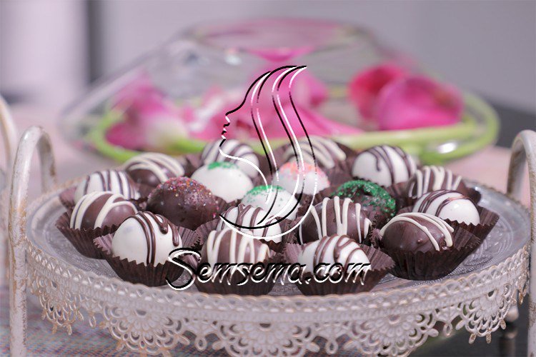 كرات الكيك بالشوكولاتة لضيافة العيد بالفيديو