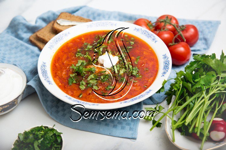 شوربة الشوفان باللحم