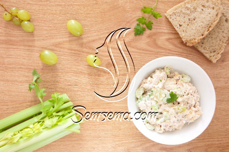 سلطة الدجاج بالزبادي للرجيم
