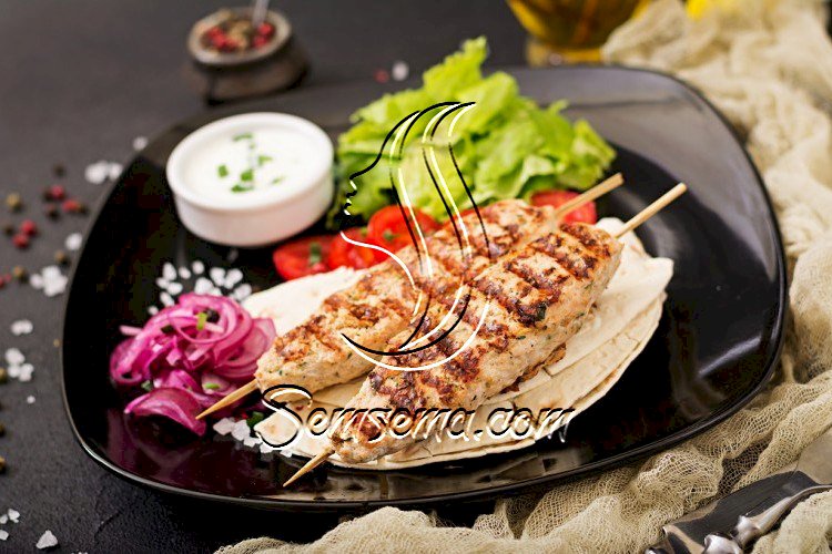كباب الدجاج بالفرن للرجيم