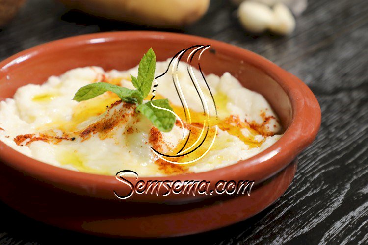 متبل البطاطس بالطحينية بالفيديو